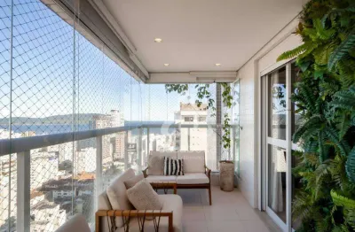 Apartamento com 3 dormitórios à venda, 107 m² por r$ 2.350.000,00 - gonzaga - santos/sp