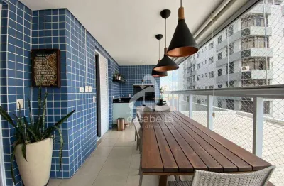Apartamento com 3 dormitórios à venda, 129 m² por r$ 1.650.000,00 - aparecida - santos/sp