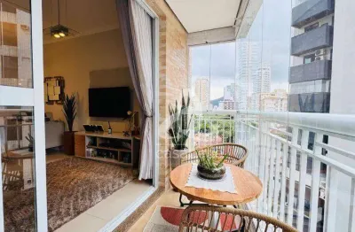 Apartamento com 3 dormitórios à venda, 98 m² por r$ 1.480.000,00 - gonzaga - santos/sp