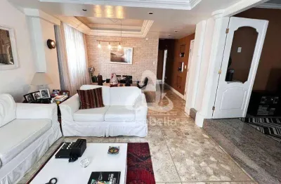 Apartamento com 3 dormitórios à venda, 186 m² por r$ 1.200.000,00 - boqueirão - santos/sp