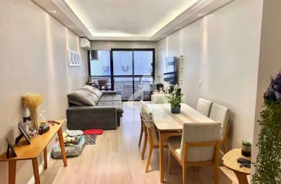 Apartamento com 3 dormitórios à venda, 125 m² por r$ 920.000,00 - ponta da praia - santos/sp