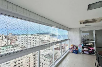 Apartamento com 3 dormitórios à venda, 134 m² por r$ 2.180.000,00 - embaré - santos/sp