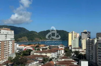 Cobertura com 3 dormitórios à venda, 202 m² por r$ 1.600.000,00 - ponta da praia - santos/sp