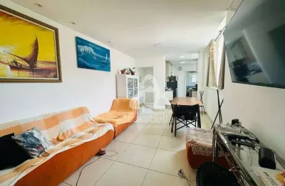 Apartamento com 2 dormitórios à venda, 77 m² por r$ 620.000,00 - boqueirão - santos/sp