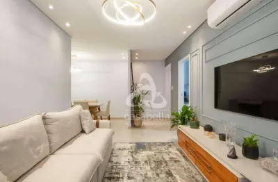 Apartamento com 3 dormitórios à venda, 111 m² por r$ 850.000,00 - embaré - santos/sp