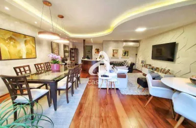 Apartamento com 4 dormitórios à venda, 186 m² por r$ 1.330.000,00 - embaré - santos/sp