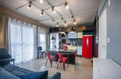 Apartamento com 1 dormitório, 42 m² - venda por r$ 690.000,00 ou aluguel por r$ 5.000,00/mês - ponta da praia - santos/sp