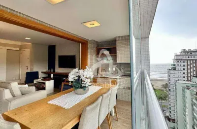 Apartamento com 3 dormitórios à venda, 100 m² por r$ 1.390.000,00 - josé menino - santos/sp
