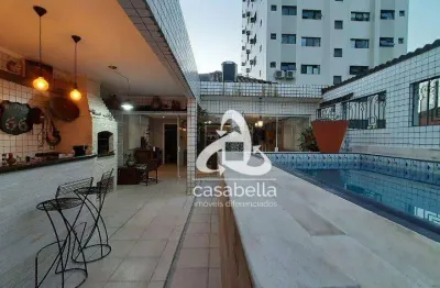 Casa com 3 dormitórios à venda, 244 m² por r$ 2.690.000,00 - ponta da praia - santos/sp