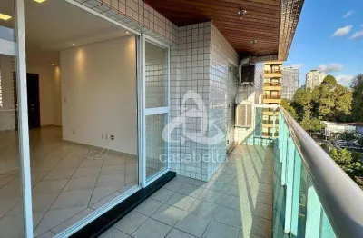Apartamento com 3 dormitórios à venda, 114 m² por r$ 1.490.000,00 - embaré - santos/sp