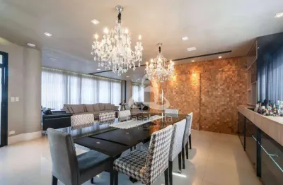 Apartamento com 3 dormitórios à venda, 275 m² por r$ 3.500.000,00 - boqueirão - santos/sp