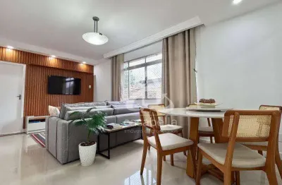 Apartamento com 3 dormitórios à venda, 140 m² por r$ 640.000,00 - ponta da praia - santos/sp