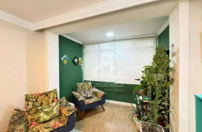 Apartamento com 3 dormitórios à venda, 132 m² por r$ 850.000,00 - boqueirão - santos/sp