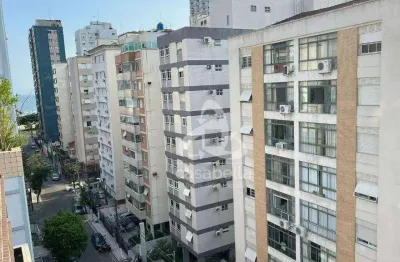 Apartamento com 2 dormitórios, 132 m² - venda por r$ 800.000,00 ou aluguel por r$ 6.500,00/mês - boqueirão - santos/sp