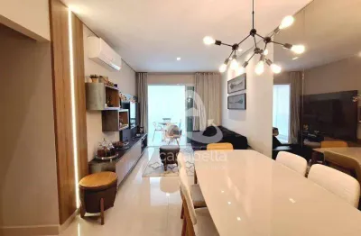 Apartamento com 3 dormitórios à venda, 94 m² por r$ 1.365.000,00 - pompéia - santos/sp