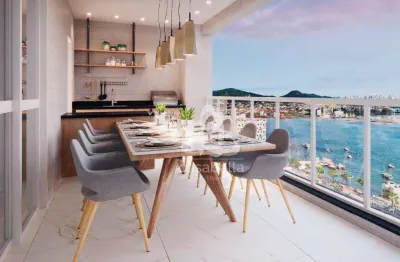 Apartamento com 3 dormitórios à venda, 227 m² por r$ 5.890.000,00 - ponta da praia - santos/sp