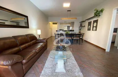Apartamento com 2 dormitórios para alugar, 103 m² por r$ 5.800,00/mês - pompéia - santos/sp