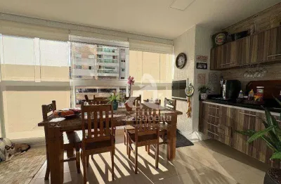Apartamento com 3 dormitórios à venda, 111 m² por r$ 1.070.000,00 - ponta da praia - santos/sp