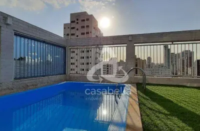 Cobertura com 2 dormitórios, 280 m² - venda por r$ 2.100.000,00 ou aluguel por r$ 12.000,00/mês - ponta da praia - santos/sp