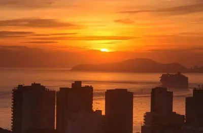 Apartamento com 2 dormitórios à venda, 78 m² por r$ 990.000,00 - ponta da praia - santos/sp