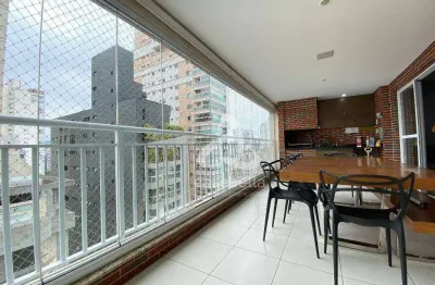 Apartamento com 3 dormitórios à venda, 149 m² por r$ 2.690.000,00 - boqueirão - santos/sp