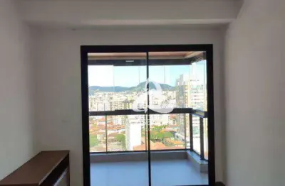 Apartamento com 1 dormitório, 54 m² - venda por r$ 880.000,00 ou aluguel por r$ 5.300,00/mês - boqueirão - santos/sp