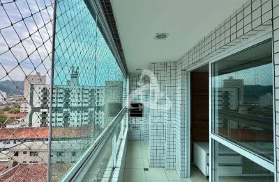 Apartamento com 2 dormitórios para alugar, 87 m² por r$ 5.502,00/mês - campo grande - santos/sp