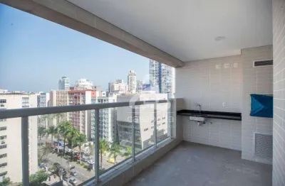 Apartamento com 2 dormitórios à venda, 87 m² por r$ 1.280.000,00 - gonzaga - santos/sp