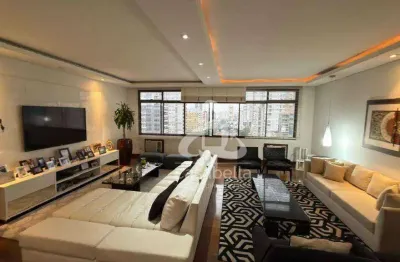 Apartamento com 4 dormitórios à venda, 238 m² por r$ 2.790.000,00 - vila rica - santos/sp