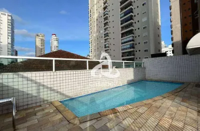 Apartamento com 3 dormitórios, 168 m² - venda por r$ 1.350.000,00 ou aluguel por r$ 20.000,00/mês - gonzaga - santos/sp