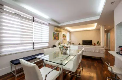 Apartamento com 2 dormitórios à venda, 93 m² por r$ 895.000,00 - boqueirão - santos/sp