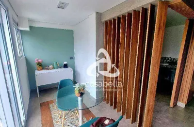 Apartamento com 1 dormitório, 78 m² - venda por r$ 1.220.000,00 ou aluguel por r$ 6.000,02/mês - ponta da praia - santos/sp
