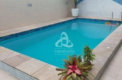 Casa com 3 dormitórios à venda, 230 m² por r$ 2.600.000,00 - boqueirão - santos/sp