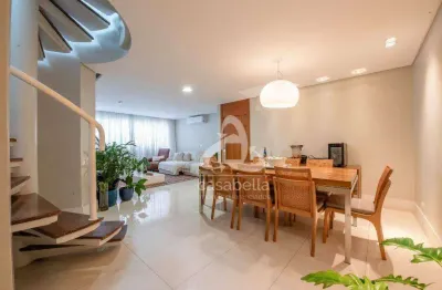 Cobertura com 4 dormitórios à venda, 296 m² por r$ 3.900.000,00 - gonzaga - santos/sp