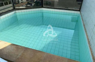 Cobertura com 1 dormitório à venda, 112 m² por r$ 958.000,00 - pompéia - santos/sp