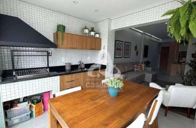 Apartamento com 2 dormitórios à venda, 80 m² por r$ 1.442.000,00 - gonzaga - santos/sp