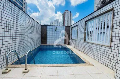 Casa com 4 dormitórios à venda, 261 m² por r$ 2.340.000,00 - ponta da praia - santos/sp