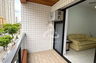Apartamento com 3 dormitórios à venda, 104 m² por r$ 1.050.000,00 - boqueirão - santos/sp