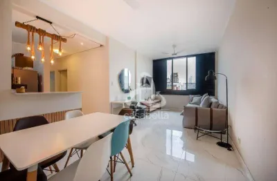 Apartamento com 2 dormitórios à venda, 77 m² por r$ 630.000,00 - gonzaga - santos/sp