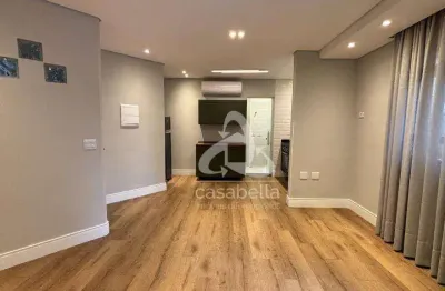 Apartamento com 1 dormitório para alugar, 60 m² por r$ 5.200,00/mês - aparecida - santos/sp