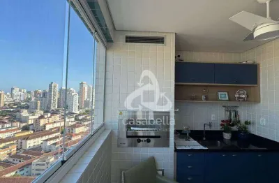 Apartamento com 3 dormitórios à venda, 83 m² por R$ 1.220.000,00 - Boqueirão - Santos/SP