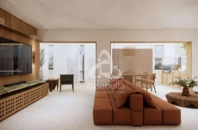 Apartamento com 4 dormitórios à venda, 220 m² por r$ 6.390.000,00 - vila rica - santos/sp