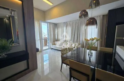 Gonzaga Top: 3 Dorms (2 Suítes), Mobiliado, Varanda e Lazer Completo – É Entrar e Morar!