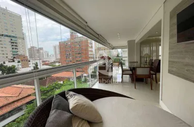Apartamento com 3 dormitórios à venda, 172 m² por R$ 2.700.000,00 - Embaré - Santos/SP