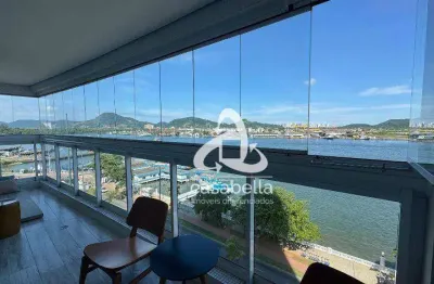 Apartamento com 4 dormitórios à venda, 189 m² por r$ 2.800.000,00 - ponta da praia - santos/sp