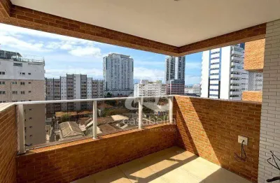 Apartamento com 2 dormitórios à venda, 84 m² por r$ 985.000,00 - boqueirão - santos/sp