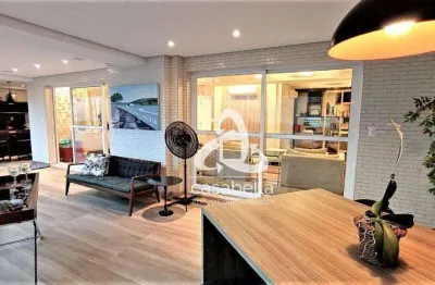 Apartamento com 3 dormitórios para alugar, 204 m² por r$ 19.500,00/mês - embaré - santos/sp