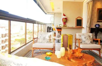 Apartamento com 3 dormitórios à venda, 171 m² por r$ 2.850.000,00 - embaré - santos/sp