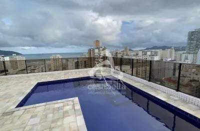 Apartamento com 3 dormitórios à venda, 130 m² por r$ 1.630.000,00 - gonzaga - santos/sp