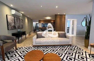 Apartamento com 4 dormitórios à venda, 233 m² por r$ 1.900.000,00 - boqueirão - santos/sp